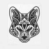 Stam WOLF Fleece Deken (Voorkant)