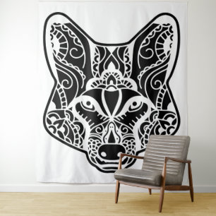Stam WOLF Wandkleed