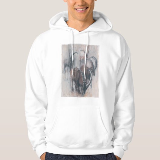 Stambecchi in Estate Hoodie (Voorkant)