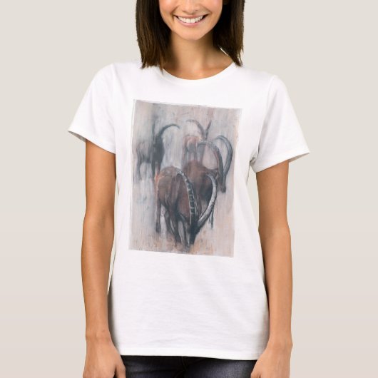 Stambecchi in Estate T-shirt (Voorkant)