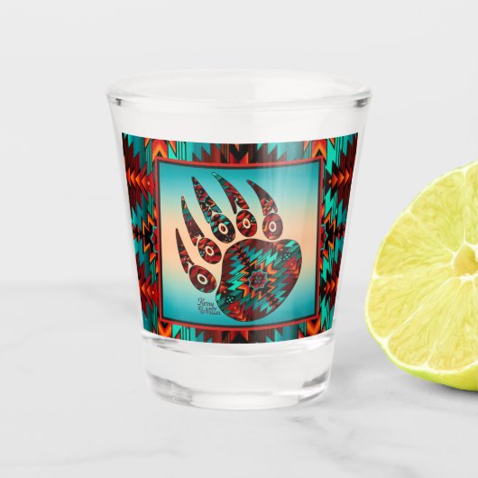 Stambeerklauw shotglas shot glas (Voorkant)