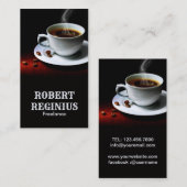 Stambeker koffie visitekaartje (Voorkant / Achterkant)