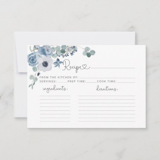 Stamblauw recept (Voorkant)