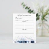 Stamblauw Zeemacht Vrijgezellenfeest (Staand voorkant)