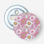 Stambloemen Button Flesopener (Voorkant)