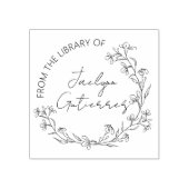 Stamblok uit de bibliotheek van rubberstempel (Afrduk)