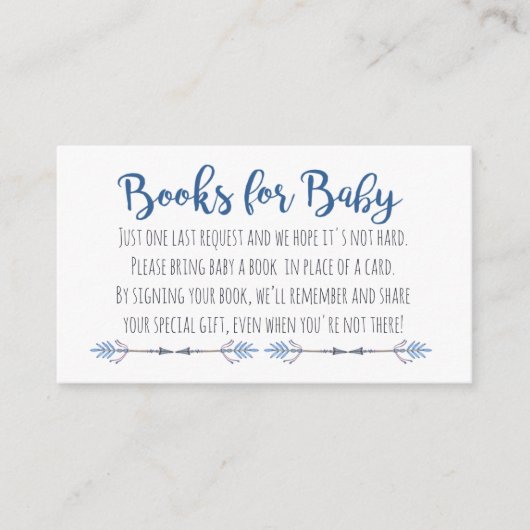 stamboeken voor Baby Informatiekaartje (Voorkant)