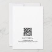 Stamboom Familie Reünie QR Code Kaart (Achterkant)