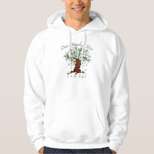Stamboom gedraaid hoodie