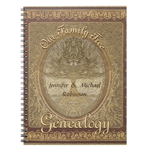 Stamboom Genealogie Notitieboek (Voorkant)