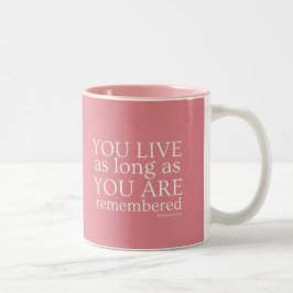 Stamboom mok (roze)