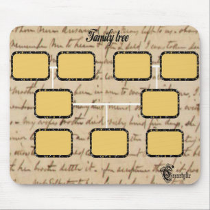 stamboom Mousepad Muismat