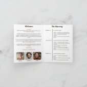 Stamboom Reünie Gevouwen Programma Boekje (Binnen)