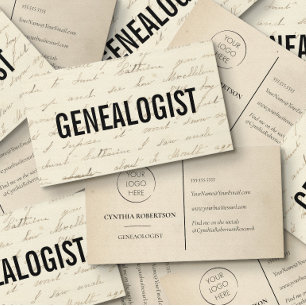 Stamboomonderzoeker Historisch Onderzoeker Voeg Uw Visitekaartje