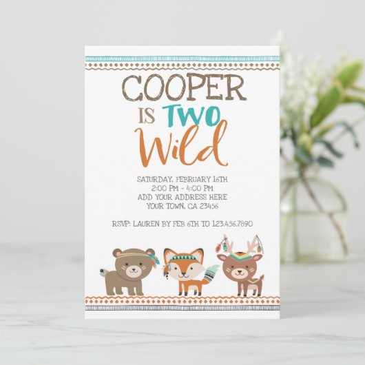 stambos kaart (Staand voorkant)