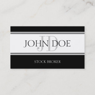 Stambroker Stripe W/W Visitekaartje