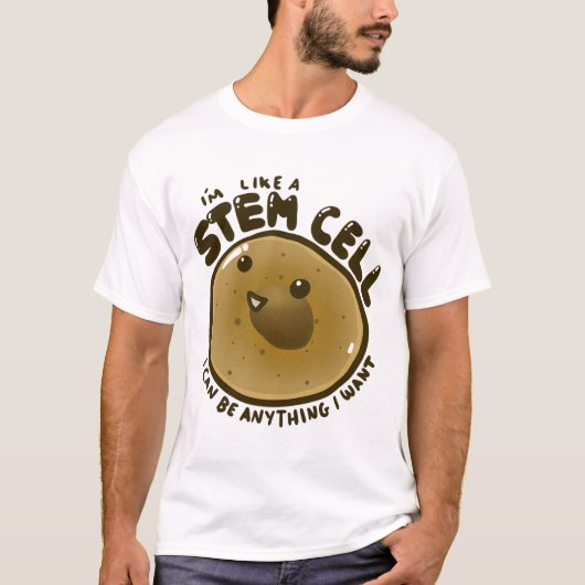 Stamcel - Biologie T-shirt (Voorkant)