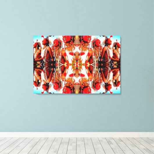 Stamdans Canvas Afdruk (Insitu (Houten vloer))