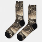 Stamdromen - railmotorcontactdozen sokken (Links)