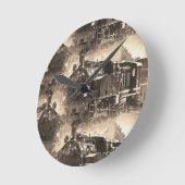 Stamdromen - Spoorwegmachine Ronde Klok (Hoek)