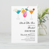 Stameer het Vrijgezellenfeest van de Bar Kaart (Staand voorkant)