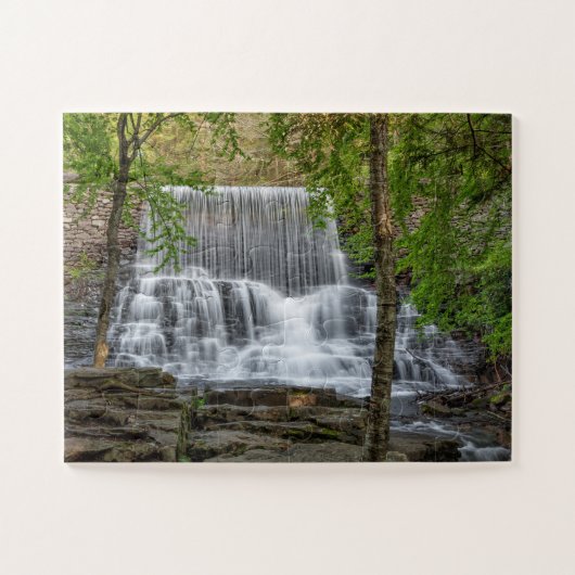 Stametz-dam, 11x14 eenvoudig legpuzzel (Horizontaal)