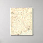Stamford-blad Canvas Afdruk (Voorkant)