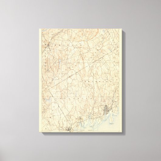 Stamford-blad Canvas Afdruk (Voorkant)