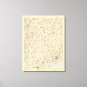 Stamford-blad Canvas Afdruk