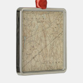 Stamford-blad Metalen Ornament (Rechts)