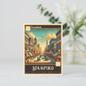 Stamford, Connecticut | Briefkaart (Staand voorkant)
