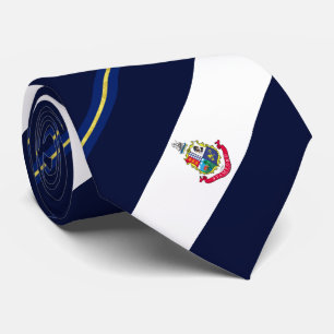 Stamford (Connecticut) city flag Neck Tie Stropdas