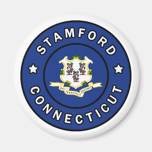 Stamford Connecticut Magneet (Voorkant)