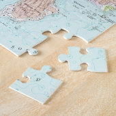 Stamford Connecticut Map (1987) Legpuzzel (Zijkant)