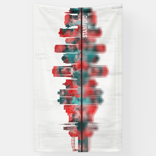 Stamford Connecticut Skyline Spandoek