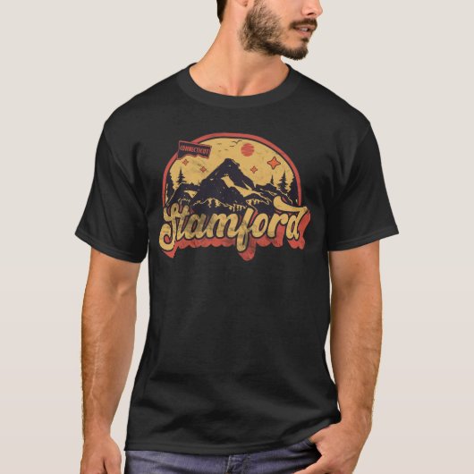 Stamford, Connecticut T-shirt (Voorkant)