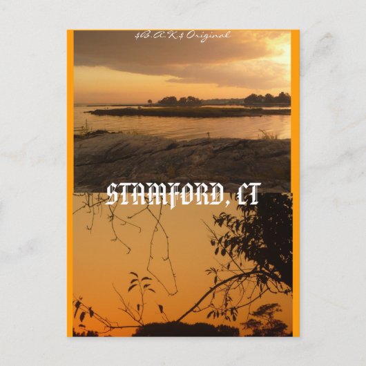 Stamford, CT Briefkaart (Voorkant)