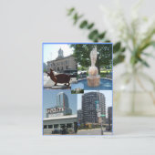 Stamford Ct Downtown Center Briefkaart (Staand voorkant)