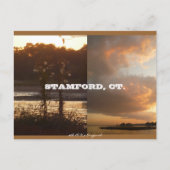 Stamford, CT-Herfst 2009 Briefkaart (Voorkant)