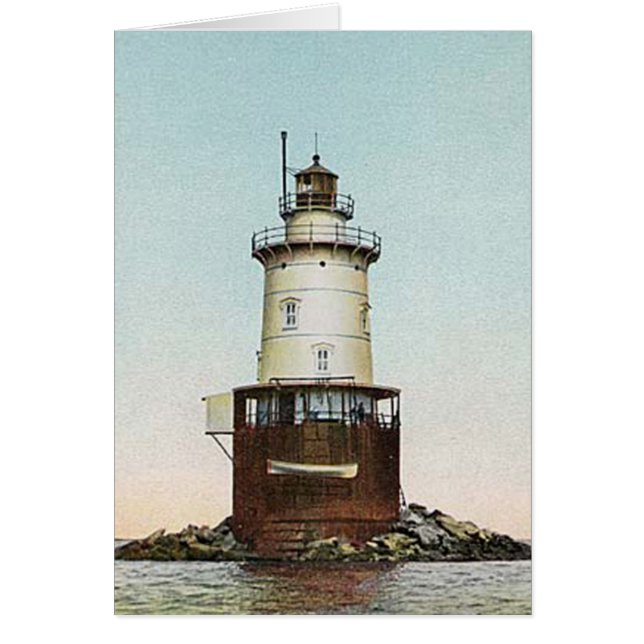 Stamford Harbor Ledge Lighthouse (Voorkant)