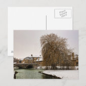 Stamford in Winter Briefkaart (Voorkant / Achterkant)
