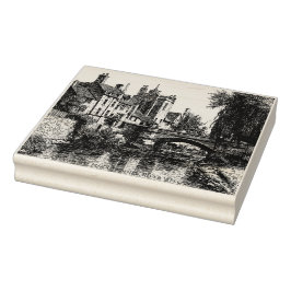 Stamford, Lincolnshire, River Welland Rubberstempel