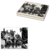 Stamford, Lincolnshire, River Welland Rubberstempel (Gestempeld)