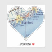 Stamford Map Sticker (Vel)