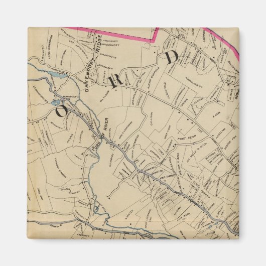 Stamford, New York Magneet (Voorkant)