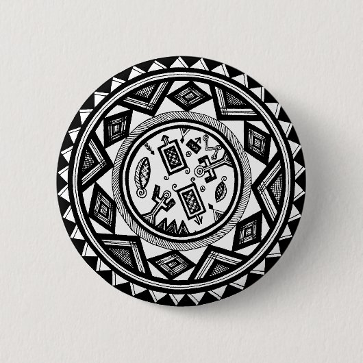 Stamgeesten Ronde Button 5,7 Cm (Voorkant)