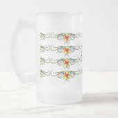 stamgele bloemen matglas bierpul (Links)