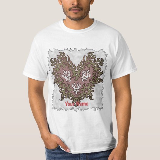 Stamhartvlammen  t-shirt (Voorkant)