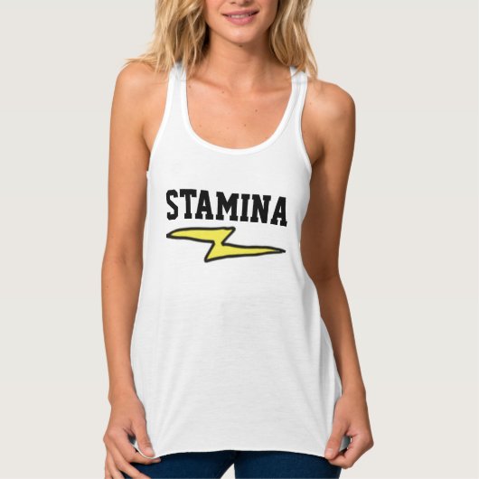STAMINA workout t-shirts & tanktops (Voorkant)