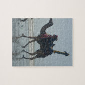 Stamkameelrit: Morgengetij Zanden & Zee Legpuzzel (Horizontaal)